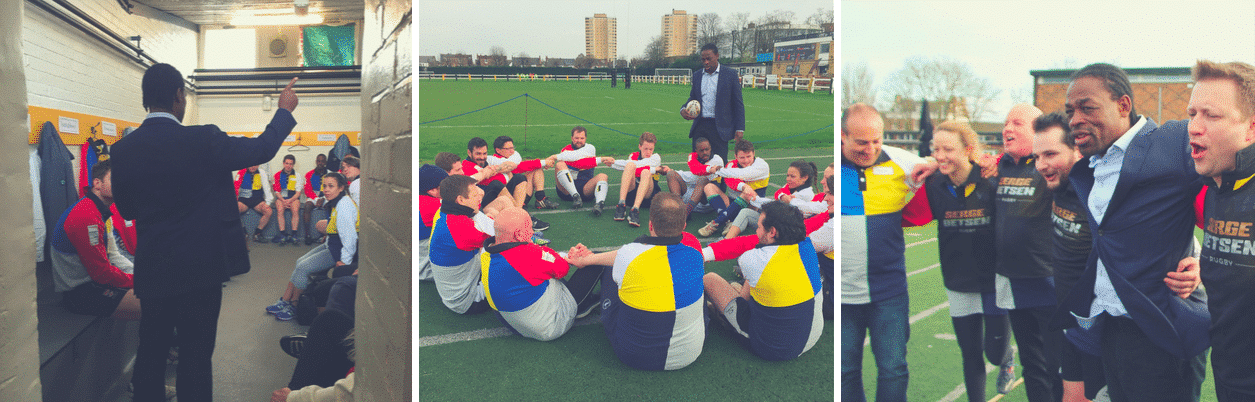 Team building rugby Serge Betsen