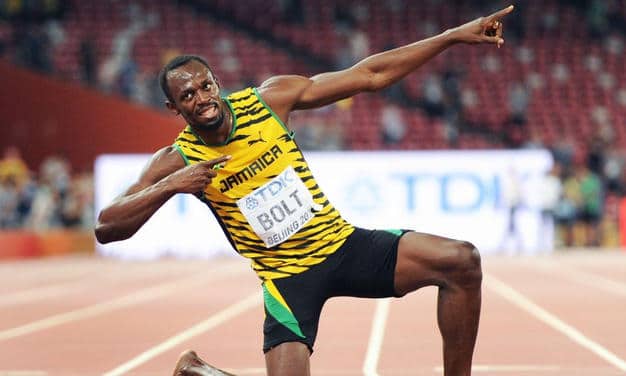 athlète célèbre, Usain Bolt