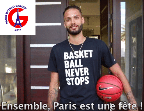 Evan Fournier - Ambassadeur de marque|Ambassadeur des Paris World Games