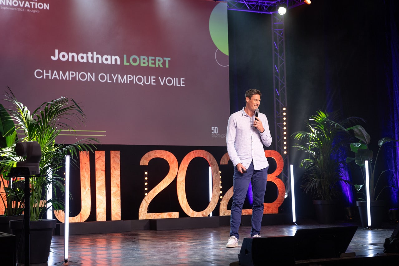 "Partager, c'est gagner" : conférence de Jonathan Lobert